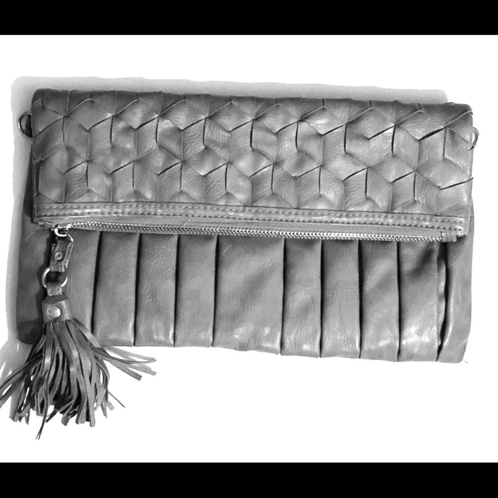 Camel small crossbody/clutch